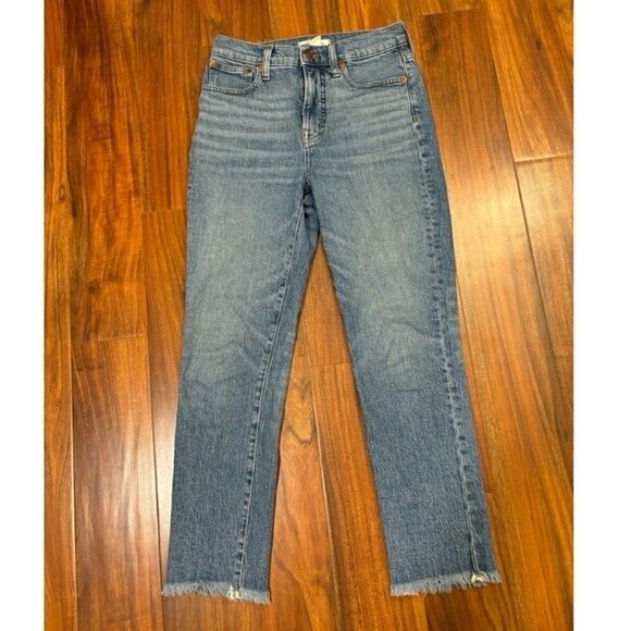 Madewell The Perfect Vintage Crop Jeans - Picture 1 of 6